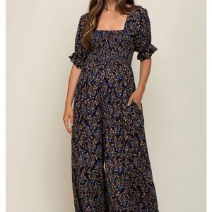 PINK BLUSH MATERNITY JUMPSUIT